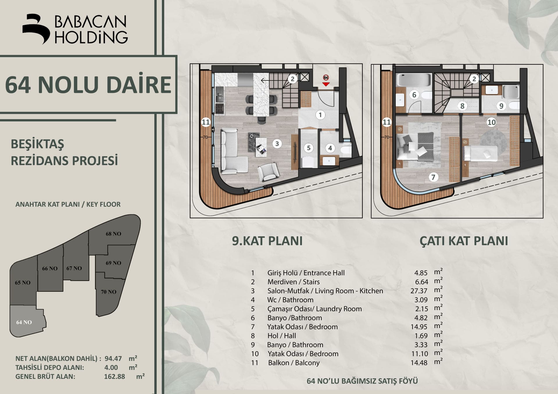 باباجان مریدیان بشیکتاش Babacan Meridian Beşiktaş