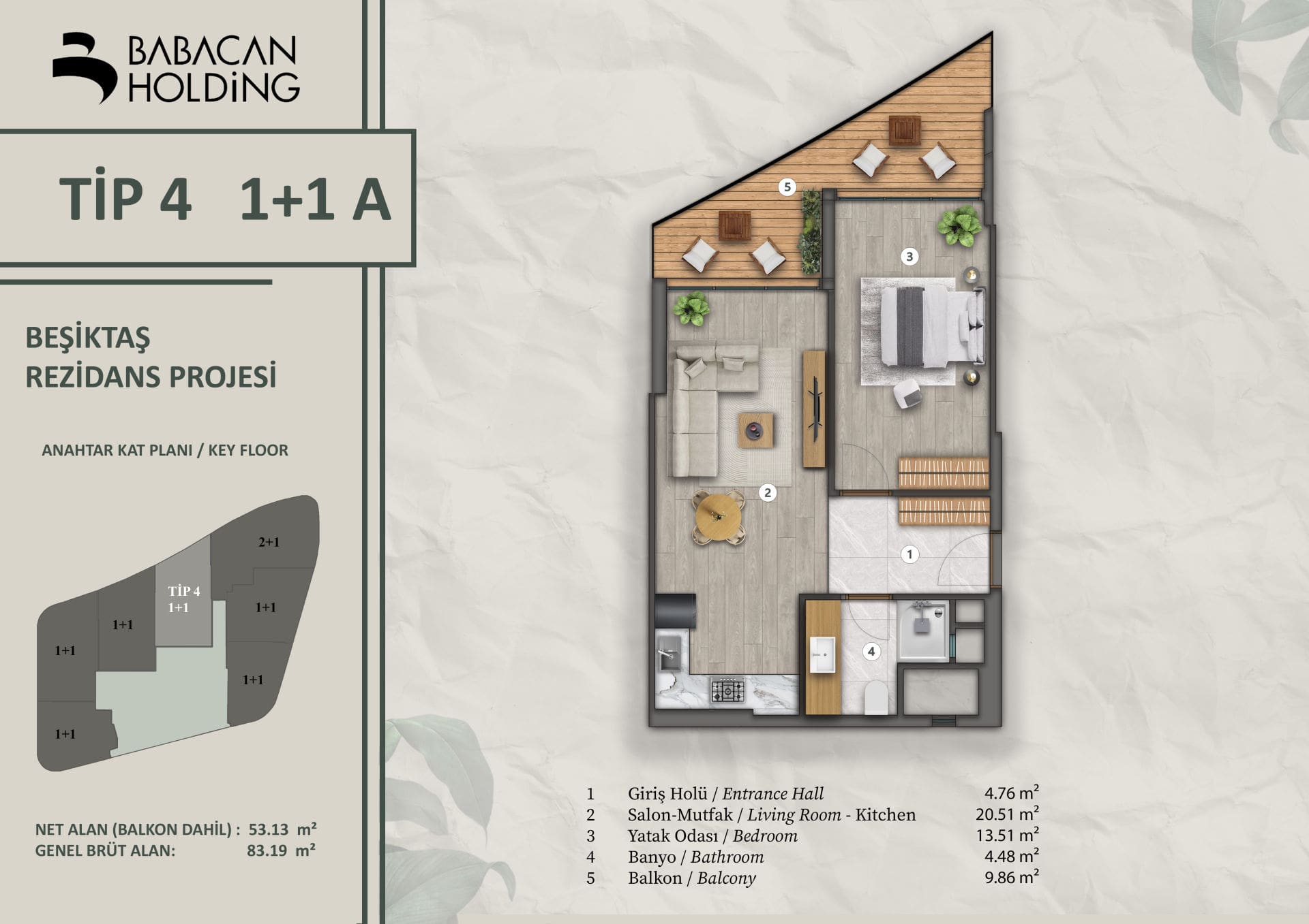 باباجان مریدیان بشیکتاش Babacan Meridian Beşiktaş