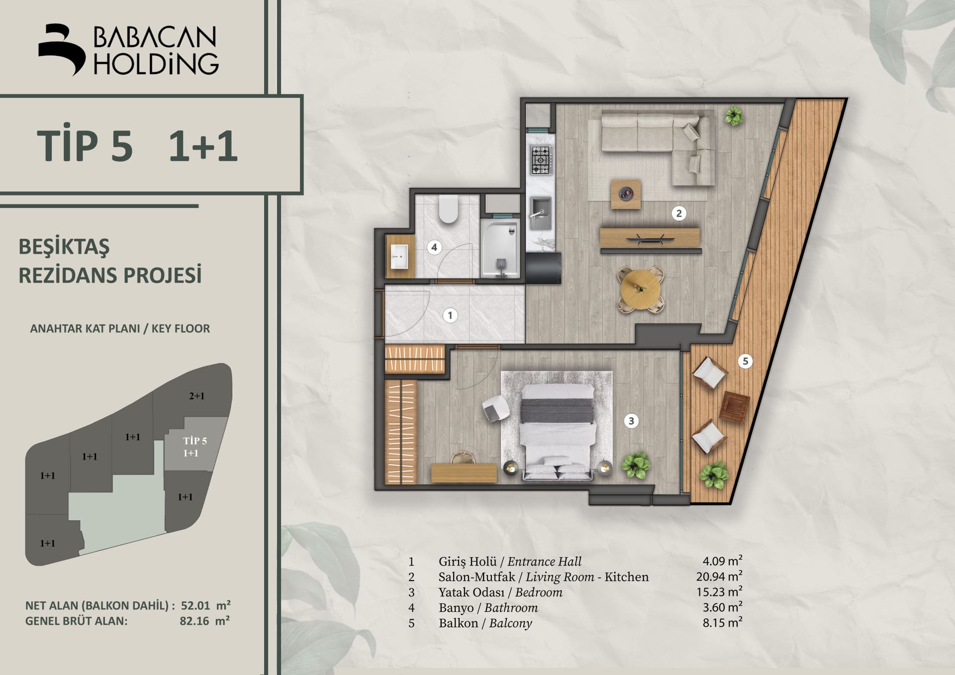 باباجان مریدیان بشیکتاش Babacan Meridian Beşiktaş