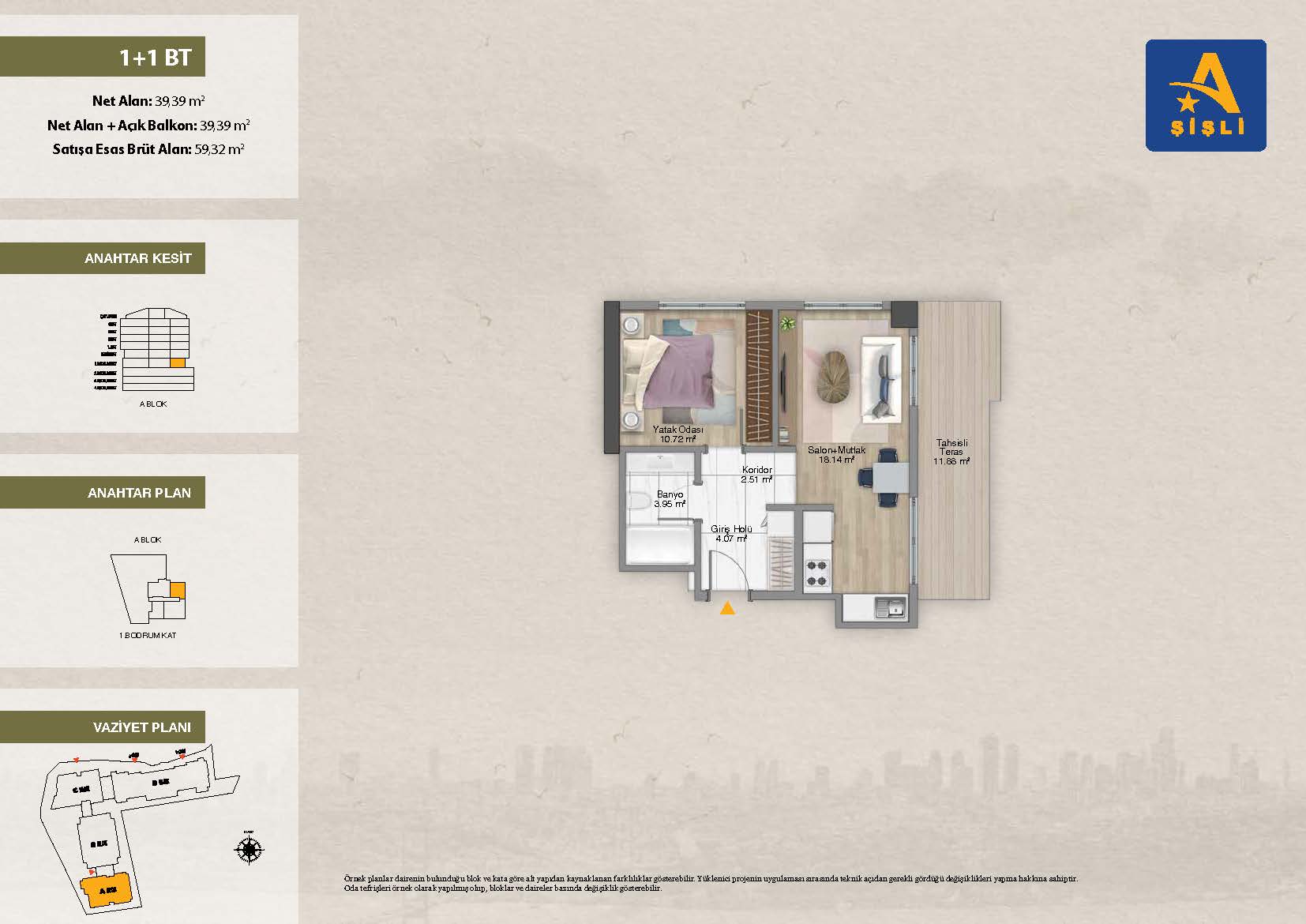 آوروپا کونوتلاری شیشلی Avrupa konutları sisli