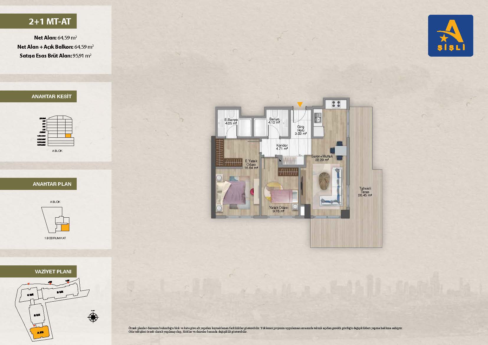 آوروپا کونوتلاری شیشلی Avrupa konutları sisli
