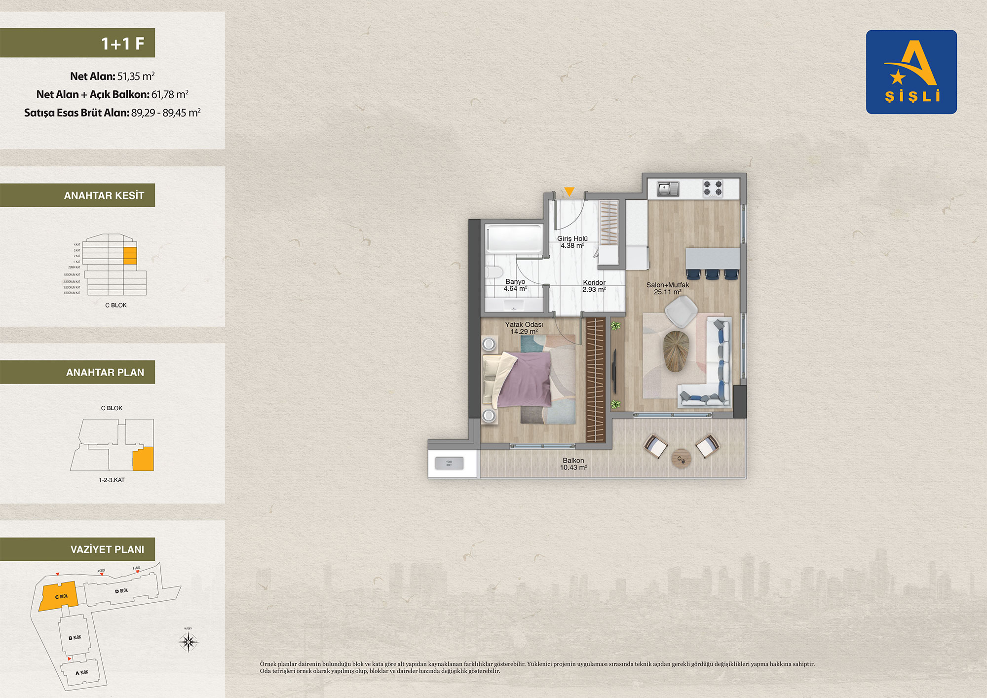 آوروپا کونوتلاری شیشلی Avrupa konutları sisli
